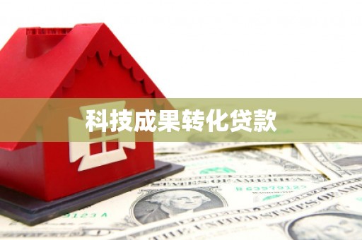 临沂科技成果转化贷款