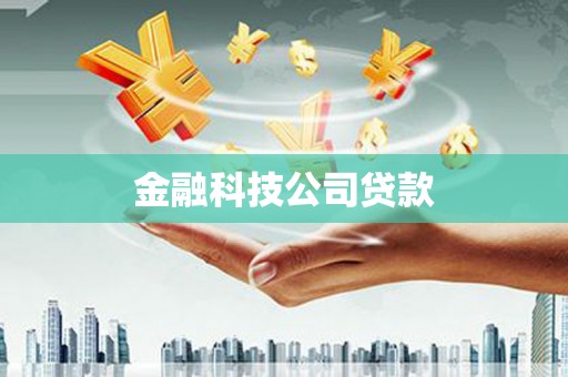 临沂金融科技公司贷款
