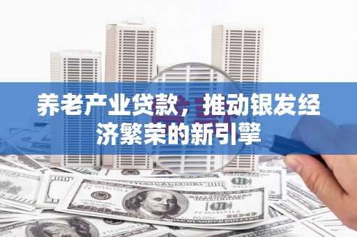 临沂养老产业贷款，推动银发经济繁荣的新引擎