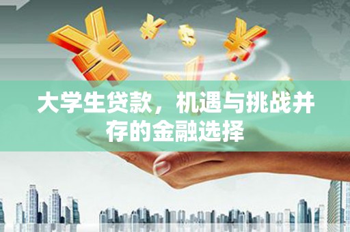临沂大学生贷款，机遇与挑战并存的金融选择
