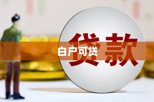 临沂白户可贷