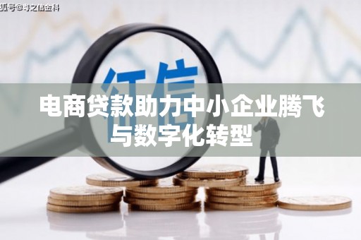 临沂电商贷款助力中小企业腾飞与数字化转型