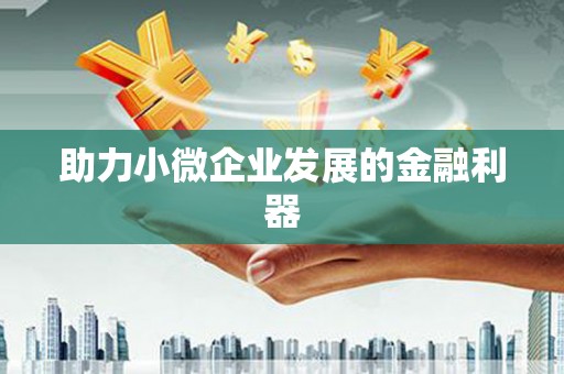 临沂助力小微企业发展的金融利器